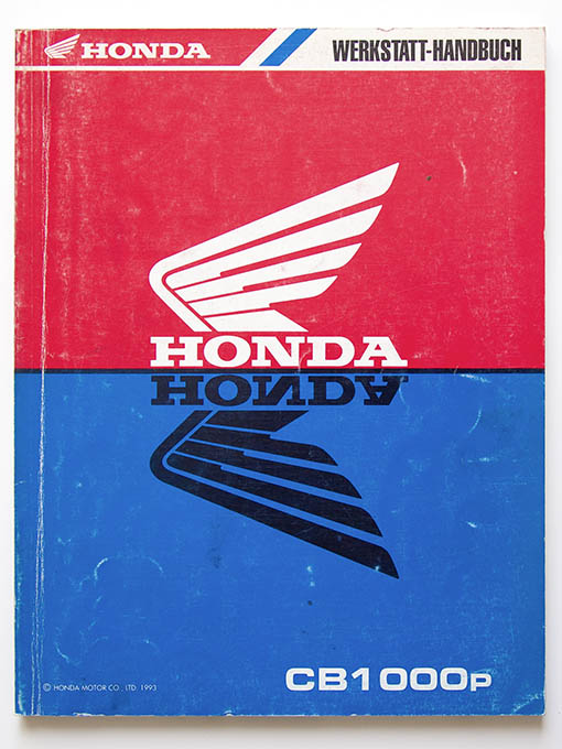 Honda CB1000 (CB1000p) Werkstatt-Handbuch
