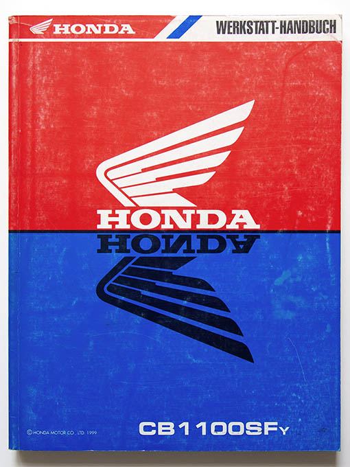 Honda CB1100SF (CB1100SFy) Werkstatt-Handbuch