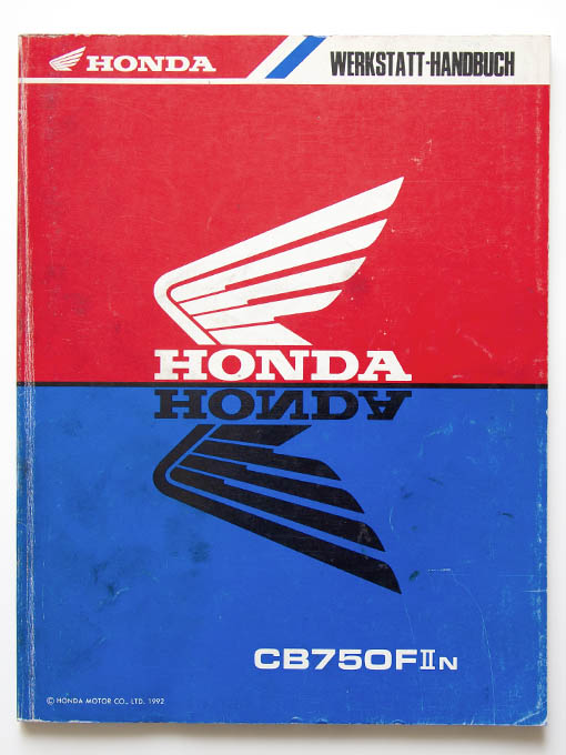 Honda CB750F2 (CB750F2n) Werkstatt-Handbuch