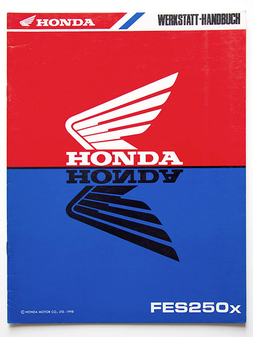 Honda FES250 (FES250x) Werkstatt-Handbuch Addendum