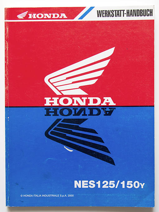 Honda NES125 / NES150 (NES125/NES150y) Werkstatt-Handbuch