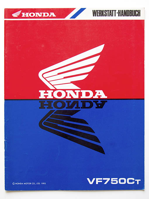 Honda VF750C (VF750Ct) Werkstatt-Handbuch Addendum